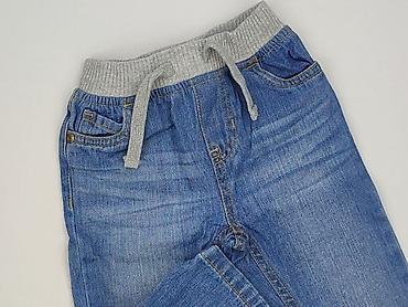 sagan klapki: Spodnie jeansowe, Mothercare, 9-12 miesięcy, stan - Idealny — 1