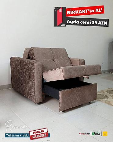 Kreslolar: Yeni, Kreslo-kravat, Parça, Kredit var, Çatdırılma yoxdur — 2