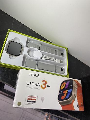 купить s23 ultra: Смарт-часы HU06 Ultra 3 Pro - Экран: 2.2" (указано на коробке) — 2