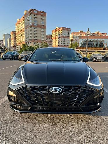 авто базар: Hyundai Sonata – biznes sinfi sedan Xüsusiyyətlər və təchizat: - Qara — 9