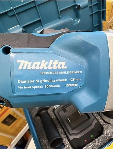 Оңдоп-түзөө жана курулуш: Жаңы, Аккумулятордон, Makita, 125 мм, 9000 мүнөтүнө айлануулар — 2