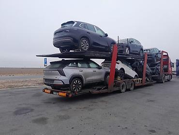 Прицепы и полуприцепы: Продаю европейский автовозный притсеп чайник 2006 года на 7 8 машин — 12