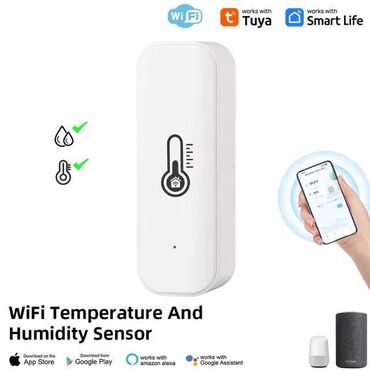 smart home: 🌐 Temperatur və Nəmişlik sensoru 🌐 Датчик температуры и влажности