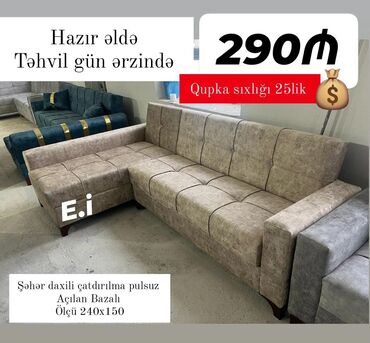 Yataq otağı dəstləri: Künc divan, Yeni