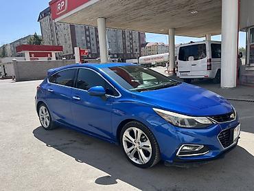 pushstart: Chevrolet Cruze: 2017 г., 1.4 л, Автомат, Бензин, Хэтчбэк — 2