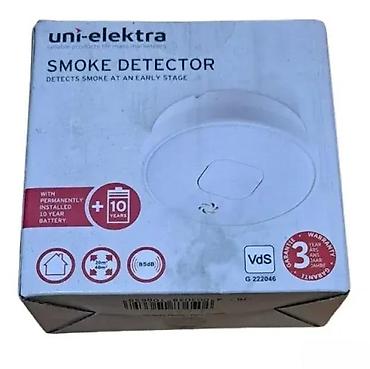 Oprema i sredstva za zaštitu: Uni-Elektra detektor dima (model UZA208) - Optički detektor dima za — 1