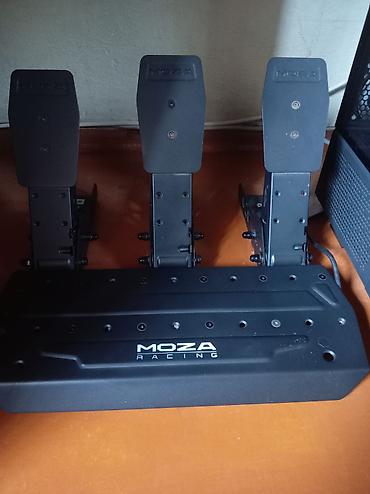 рулдар: Игровой руль Moza R9 V3 + Руль CS V2 + Педали SR-P Lite + КПП Moza SGP — 7