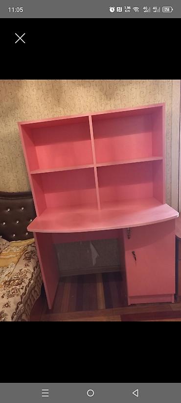 bag masa: Düz masa, Stulsuz, Polkalı, Siyirməli, Sadə laminat — 1