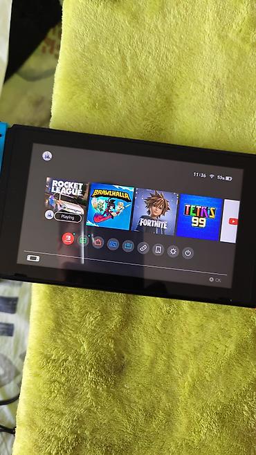nintendo switch 2 azerbaycan: Nintendo Switch (Neon Blue/Neon Red) oyun konsolu bez prablem tezeden — 5