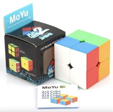 развивающие игрушки для самых маленьких: Кубик Рубика 2x2 MoYu Meilong ОПИСАНИЕ Куда же серия MeiLong без