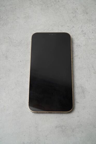бу айфон 12 про макс: IPhone 12 Pro Max, Колдонулган, 128 ГБ, Matte Gold, Заряддоочу түзүлүш, 84 %