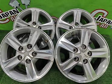 Диски: Литые Диски R 15 Toyota, Комплект, отверстий - 5, Б/у — 2