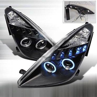 CRNI LED ANGEL EYES FAROVI TOYOTA CELICA SELIKA T230 (99-05) | Crni