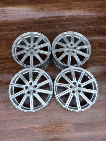 Диски: Литые Диски R 17 Комплект, отверстий - 5, Б/у — 2