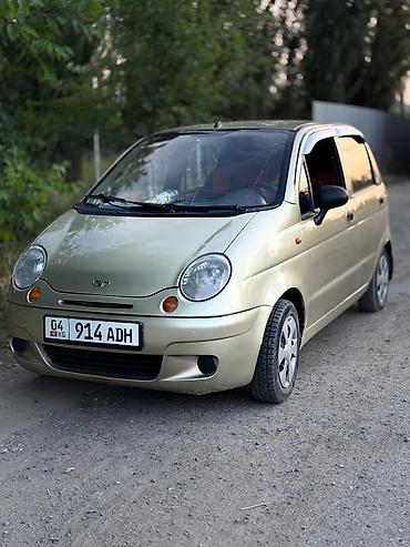 авто в такси: Daewoo Matiz: 2006 г., Механика, Бензин, Хэтчбэк — 1