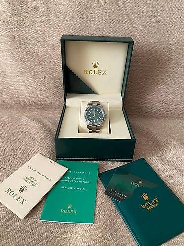 Aksesuarlar: Yeni, Qol saatı, Rolex, rəng - Boz — 4