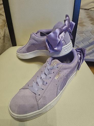puma krasofka: Puma ayaqqabı bənövşəyi 37 Boy, tamamilə yeni Qiymət 60 manat Кеды — 1