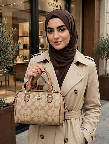сколько стоит сумка coach оригинал: Сумка Coach Signature Satchel - Стиль: классическая бостон/сатчел с — 1