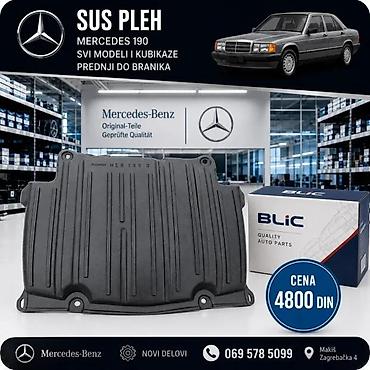 Zaštita motora: ZASTITA MOTORA MERCEDES 124 190 E KLASA W210 SUS PLEH PREDNJ | Sus — 4
