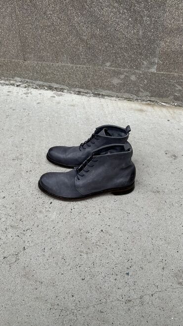 мужской ботинка: Новые 100% кожа ботинки от A.S.98 из Италии размер серых коричневые