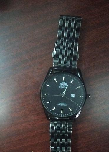 orıent: Orient kişi qol saatı - Model: Orient Quartz, 21 Jewels yazılı — 1