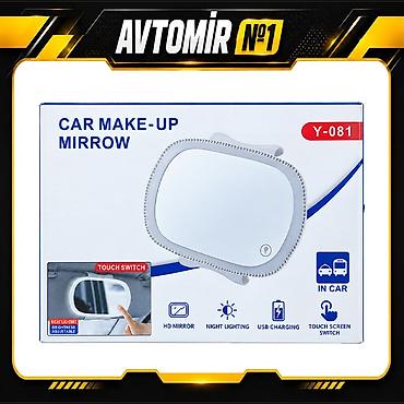 e39 guzgu: Avtomobil üçün LED Kosmetik Güzgü Y-081 / İşıqlı Makiyaj Güzgüsü — 1