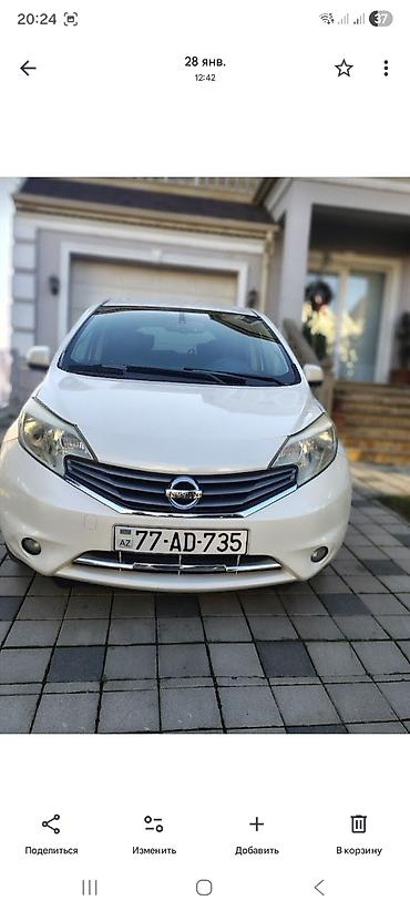 nissan note 2014: Nissan Note: 1.2 l | 2013 il Hetçbek — 2