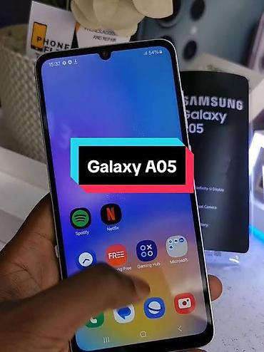 note 2: Samsung Galaxy A05 - Экран: большой Infinity‑U дисплей с тонкими — 1