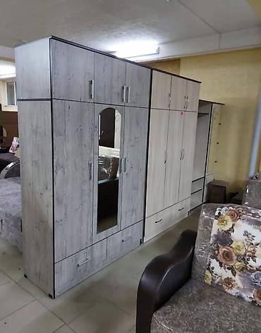 Шифоньеры, шкафы для одежды: Шкаф без зеркало Шкафы из российского ламината Шкаф с зеркалом — 7