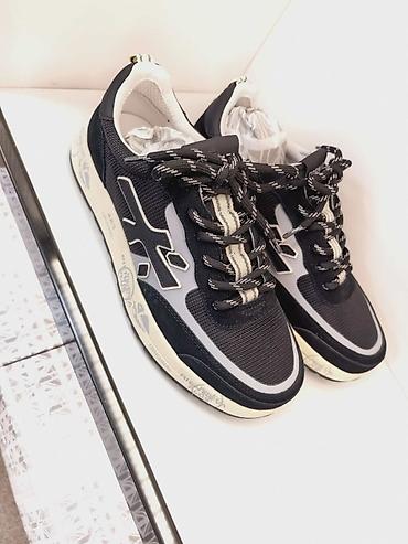 Кроссовки и спортивная обувь: Premiata Мужские-Женские кроссовки в ретро-стиле с массивной подошвой — 22