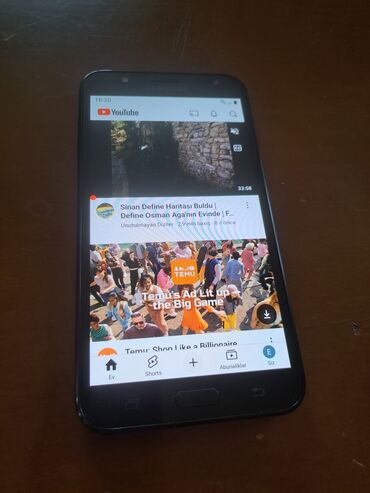 Samsung Galaxy J7 2016, 16 GB, rəng - Qara, Sensor