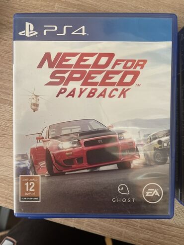 PS4 (Sony Playstation 4): PlayStation 4 üçün Need for Speed ​​Payback oyunu. Bu, yarış