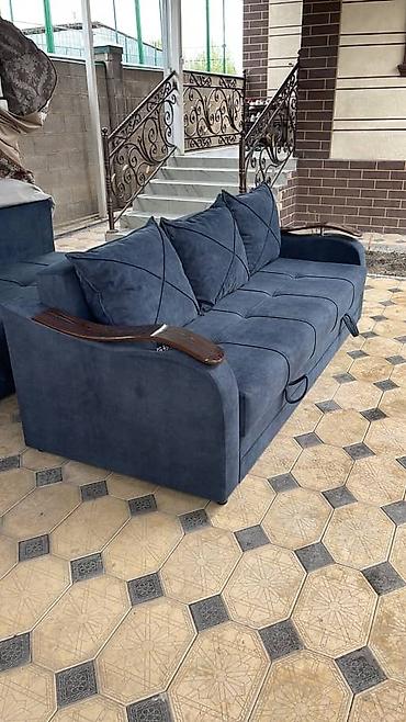 Угловые диваны: Мебель Бишкек диван кровать размер 2.20 рабочих мест 1.90 спальных — 9