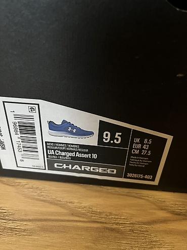 under: Кроссовки, 42, Under Armour, Новый, цвет - Синий, Самовывоз — 5