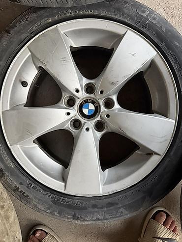 r17 honda: Комплект из 4 оригинальных легкосплавных дисков BMW с шинами. - — 5