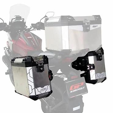 brava: Aluminijumske bočne kofere za motocikl – set levi + desni - — 5
