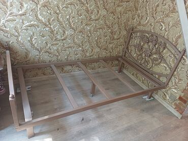 железная кровать купить: Кровать металлическая 1 х 2 м из тотстостенного профиля 2 мм с