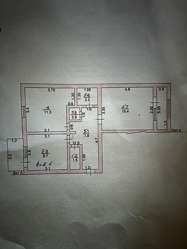 Продажа квартир: 2 комнаты, 54 м² — 6