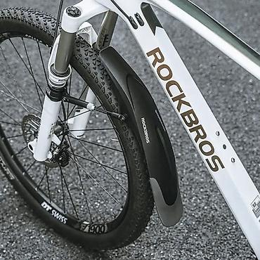 Велоаксессуары: Крыло дле велосипеда Rockbros. Цена за 1 шт 24-29", широкое — 4