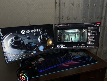 Masaüstü kompüterlər və iş stansiyaları: •İdeal Vəziyyətdə Masaüstü Gamer Kamputer Satılır CPU: Intel Core i 7