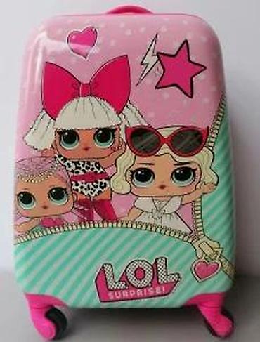 Rančevi, torbe i koferi: Dečji kofer na točkiće – LOL Surprise motiv - Tvrdi kofer sa sjajnom — 5