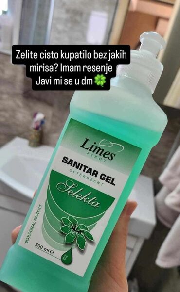 Kućna hemija i proizvodi za kuću: Limes Sanitar Gel u pakovanju od 500ml je efikasno sredstvo za — 11