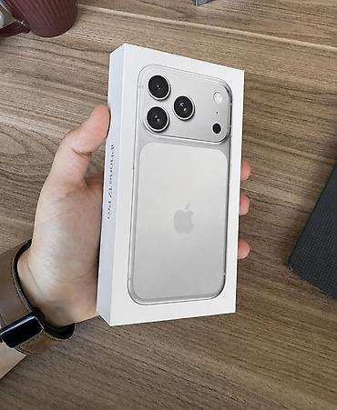 IPhone 17 Pro, 256 GB, Gümüşü, Simsiz şarj