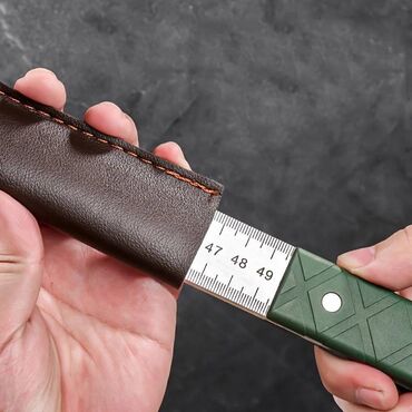 обувь для охоты: Металлическая линейка 630Х28Х5мм с рукояткой из G10, прочный