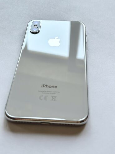 apple qələm: IPhone X, 256 GB, White Titanium, Face ID