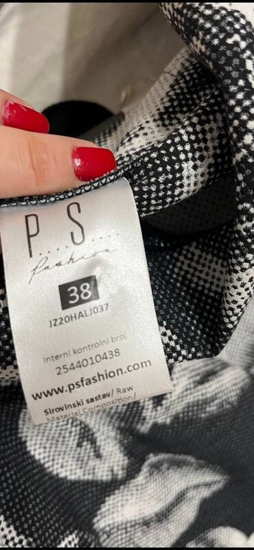 Haljine: PS Fashion XL (EU 42), bоја - Siva, Dugih rukava — 8