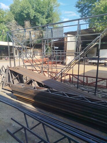 купить люк с лестницей на чердак: Изготовления каркасов Материал: Металл