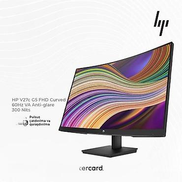 dvd manitor: HP V27c G5 FHD CurvedHP V27c G5 FHD Curved 🔹 Ekran Ölçüsü: 27 inch — 1