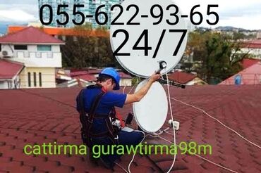 qapi temiri ustalari in Azərbaycan | QAPI VƏ PƏNCƏRƏ SIFARIŞI: Peyk antenalarının quraşdırılması | Quraşdırılma, Təmir, Tənzimlənmə