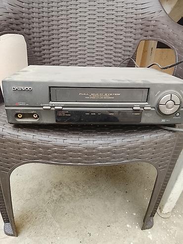 video kaset: Daewoo VHS videomaqnitofon Xüsusiyyətlər:Yeni deyil,ustada — 1